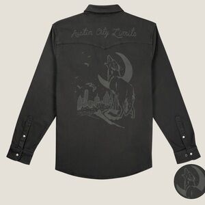 Poncho Outdoors x Austin City Limits 25’ Collaboration Men MEDIUM REGULAR & Slim